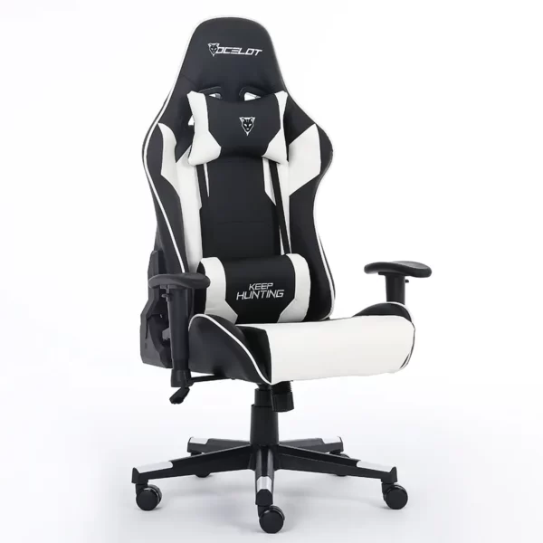 silla-gamer-ocelot-color-blanco-negro-descansa-brazos-ajustables-reclinable-90-155-grados_3